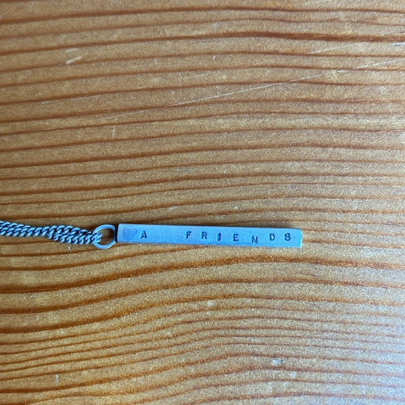 Stamped Quote 925 Silver Bar Necklace - Picture 4 of 10